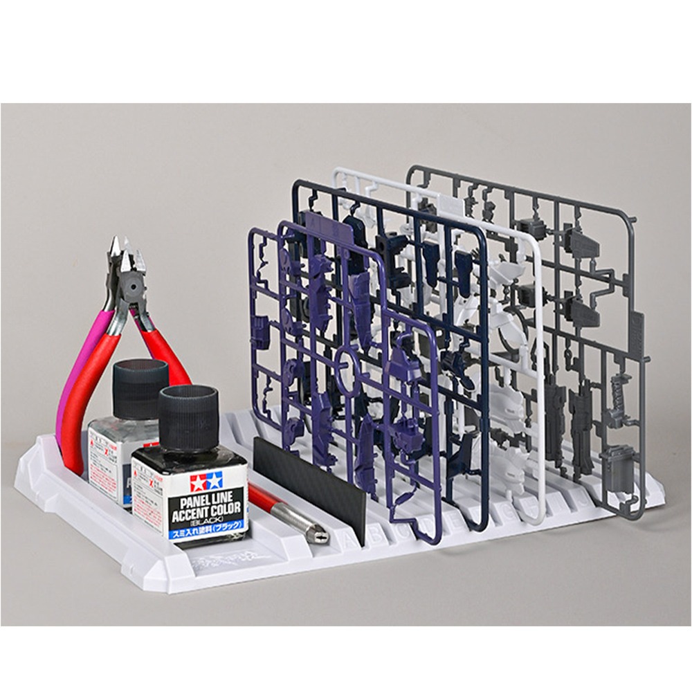 【鋼普拉】現貨 模式玩造 MS094 模型板件專用架 板件架 組裝放置架 分件架 分類 鋼彈模型架 模型架 一體成型-細節圖3