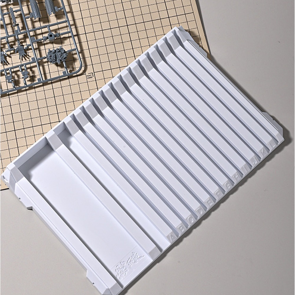 【鋼普拉】現貨 模式玩造 MS094 模型板件專用架 板件架 組裝放置架 分件架 分類 鋼彈模型架 模型架 一體成型-細節圖5