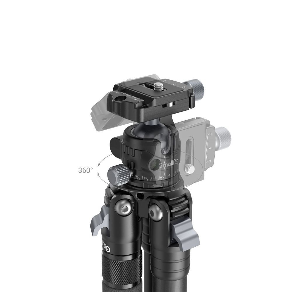 【eYe攝影】現貨 SmallRig AP-10 4060 輕型碳纖維三腳架 高133 碳纖腳架 雲台腳架 承重-細節圖8