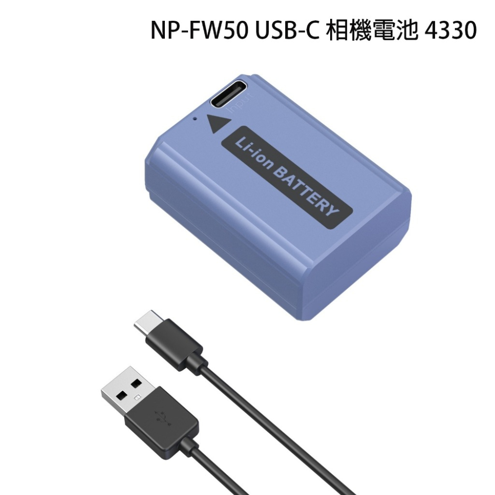 【eYe攝影】現貨 SmallRig FZ100 FW50 ENEL15c ENEL25 F970 USB-C 電池-細節圖4