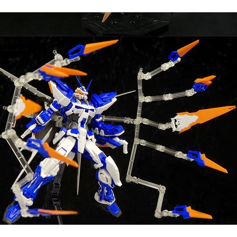 【鋼普拉】現貨 BANDAI 鋼彈SEED MG 1/100 巨劍 紅色異端鋼彈 紅異端鋼彈 + MG 藍異端鋼彈D型-細節圖5