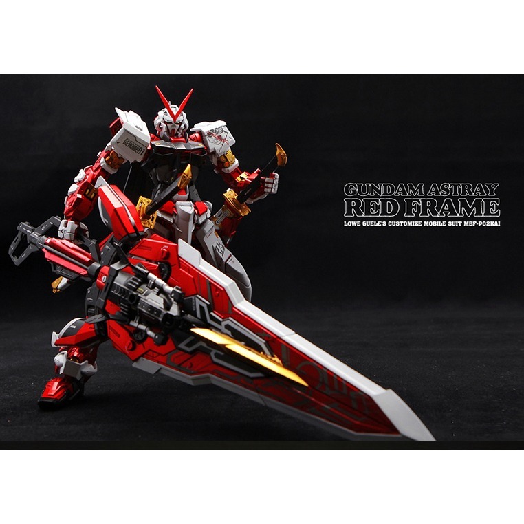 【鋼普拉】現貨 BANDAI 鋼彈SEED MG 1/100 巨劍 紅色異端鋼彈 紅異端鋼彈 + MG 藍異端鋼彈D型-細節圖6