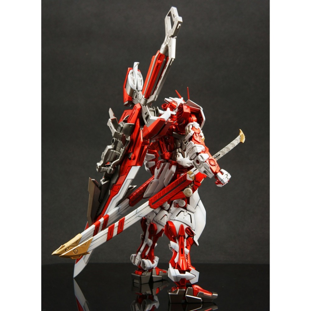 【鋼普拉】現貨 BANDAI 鋼彈SEED MG 1/100 巨劍 紅色異端鋼彈 紅異端鋼彈 + MG 藍異端鋼彈D型-細節圖9