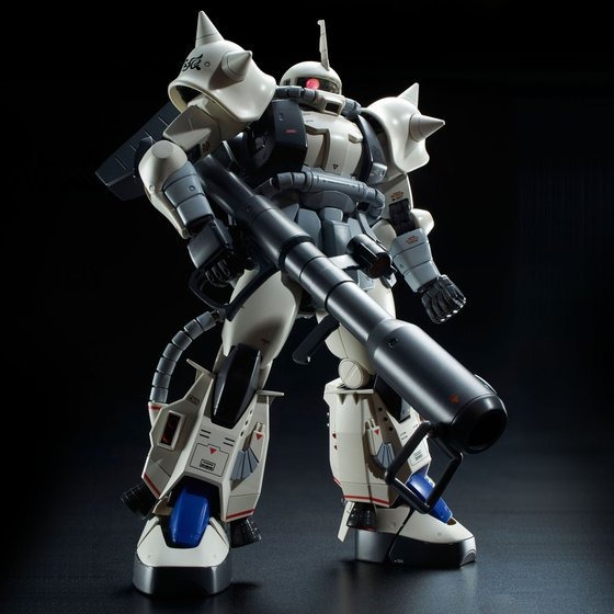 【鋼普拉】現貨 PB魂商 MG 1/100 MS-06R-1A ZAKU II 白狼 松永信 SHIN 白色 薩克-細節圖2
