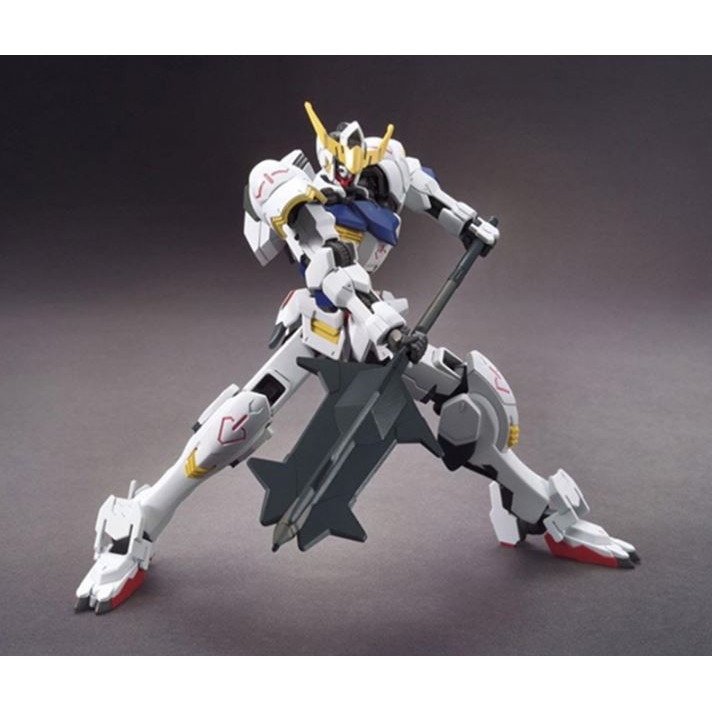 【鋼普拉】現貨 BANDAI 鐵血孤兒 HG 1/144 #001 BARBATOS 巴爾巴托斯 獵魔鋼彈-細節圖6