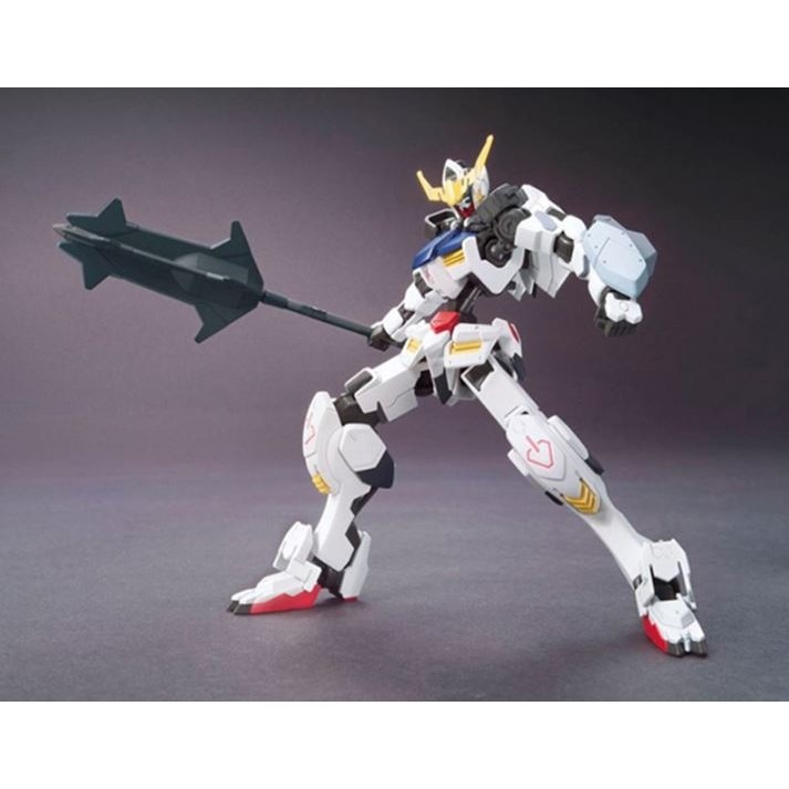 【鋼普拉】現貨 BANDAI 鐵血孤兒 HG 1/144 #001 BARBATOS 巴爾巴托斯 獵魔鋼彈-細節圖7