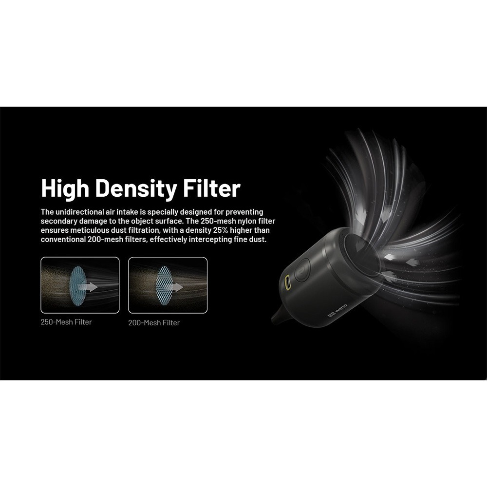 【eYe攝影】現貨 Nitecore BB nano 電動吹塵器 吹吸合一 相機吹球 相機清潔 清潔攝影器材 鍵盤除塵-細節圖9