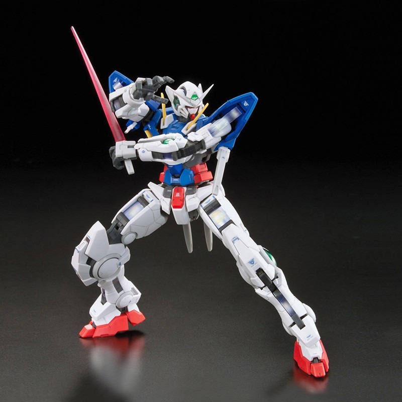 【鋼普拉】現貨 BANDAI 鋼彈00 RG 1/144 #15 GN-001 GUNDAM EXIA 能天使鋼彈-細節圖5