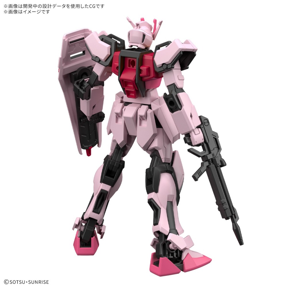 【鋼普拉】現貨 BANDAI 鋼彈SEED EG 1/144 STRIKE ROUGE 嫣紅攻擊鋼彈 組裝模型-細節圖4