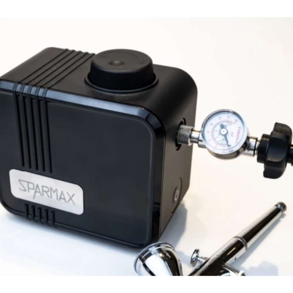 【鋼普拉】現貨 漢弓 SPARMAX 外接式 空壓機 壓力錶 壓力表 ARISM MINI Beetle 1/8＂-細節圖3