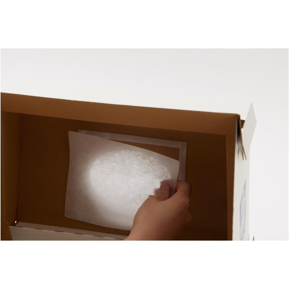 【鋼普拉】現貨 GSI GUNZE 郡式 FT04 模型噴漆 桌上型 簡易拆裝噴漆箱 噴漆室 抽風箱 紙質 需自行組裝-細節圖4