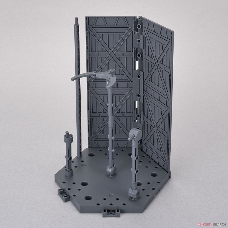 【鋼普拉】現貨 BANDAI 鋼彈 HG RG 1/144 30MM 改裝用 場景台座 #01 支架 地台-細節圖2
