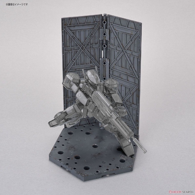 【鋼普拉】現貨 BANDAI 鋼彈 HG RG 1/144 30MM 改裝用 場景台座 #01 支架 地台-細節圖6