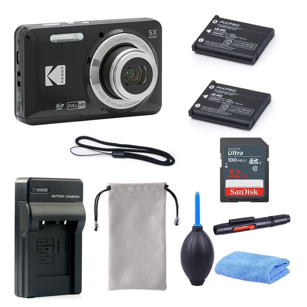 【eYe攝影】現貨 含稅 日本 柯達 KODAK PIXPRO FZ55 16MP 數位相機 5X 光學變焦 傻瓜相機-規格圖9