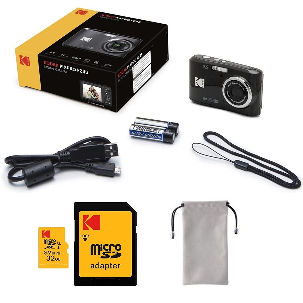 【eYe攝影】現貨 柯達 KODAK PIXPRO FZ45 16MP 數位相機 AA電池 光學變焦 隨身相機 可印日期-規格圖9