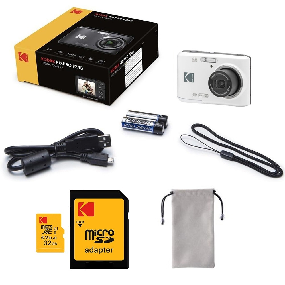 【eYe攝影】現貨 柯達 KODAK PIXPRO FZ45 16MP 數位相機 AA電池 光學變焦 隨身相機 可印日期-規格圖9
