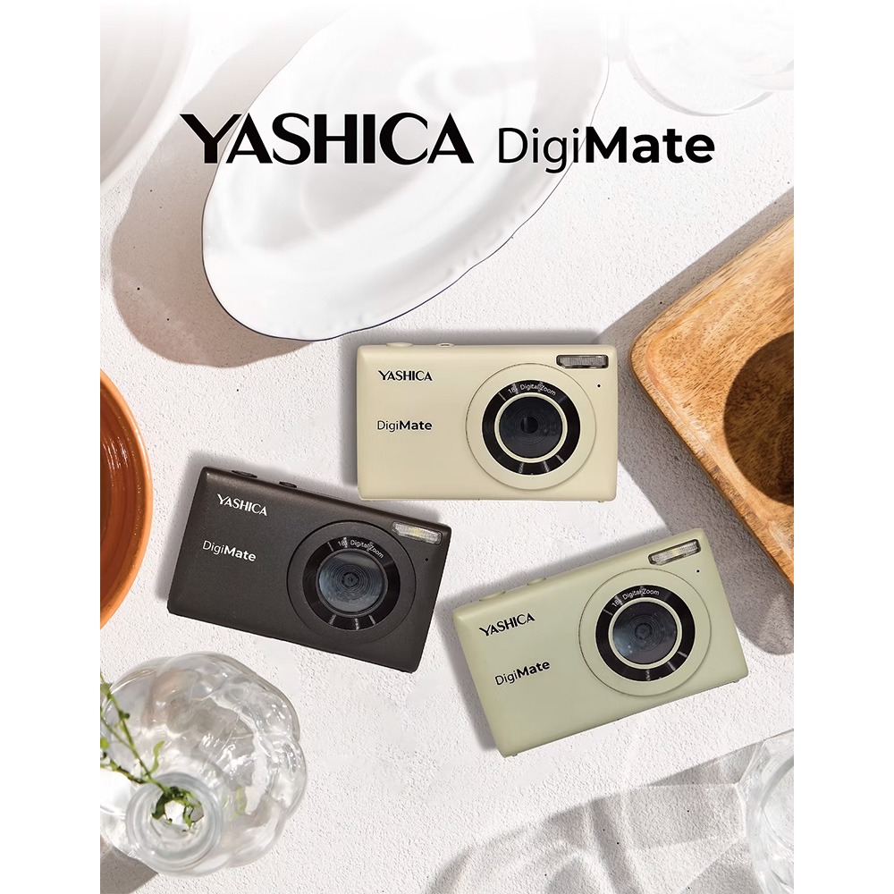 【eYe攝影】現貨 公司貨 YASHICA DigiMATE 數位相機 文青相機 傻瓜相機 生日禮物 交換禮物-細節圖2