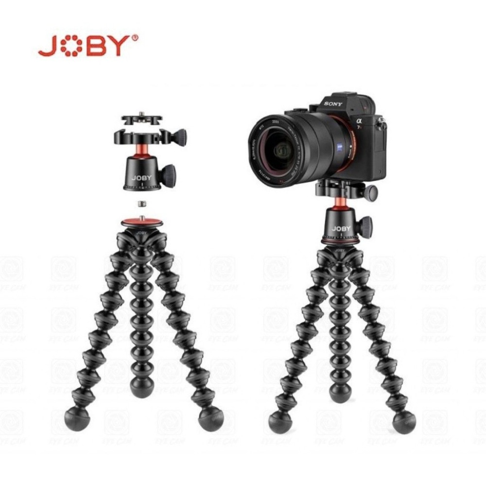 【eYe攝影】現貨 JOBY GorillaPod 3K Kit PRO 金剛爪 3K PRO套組 章魚三腳架+雲台-細節圖2