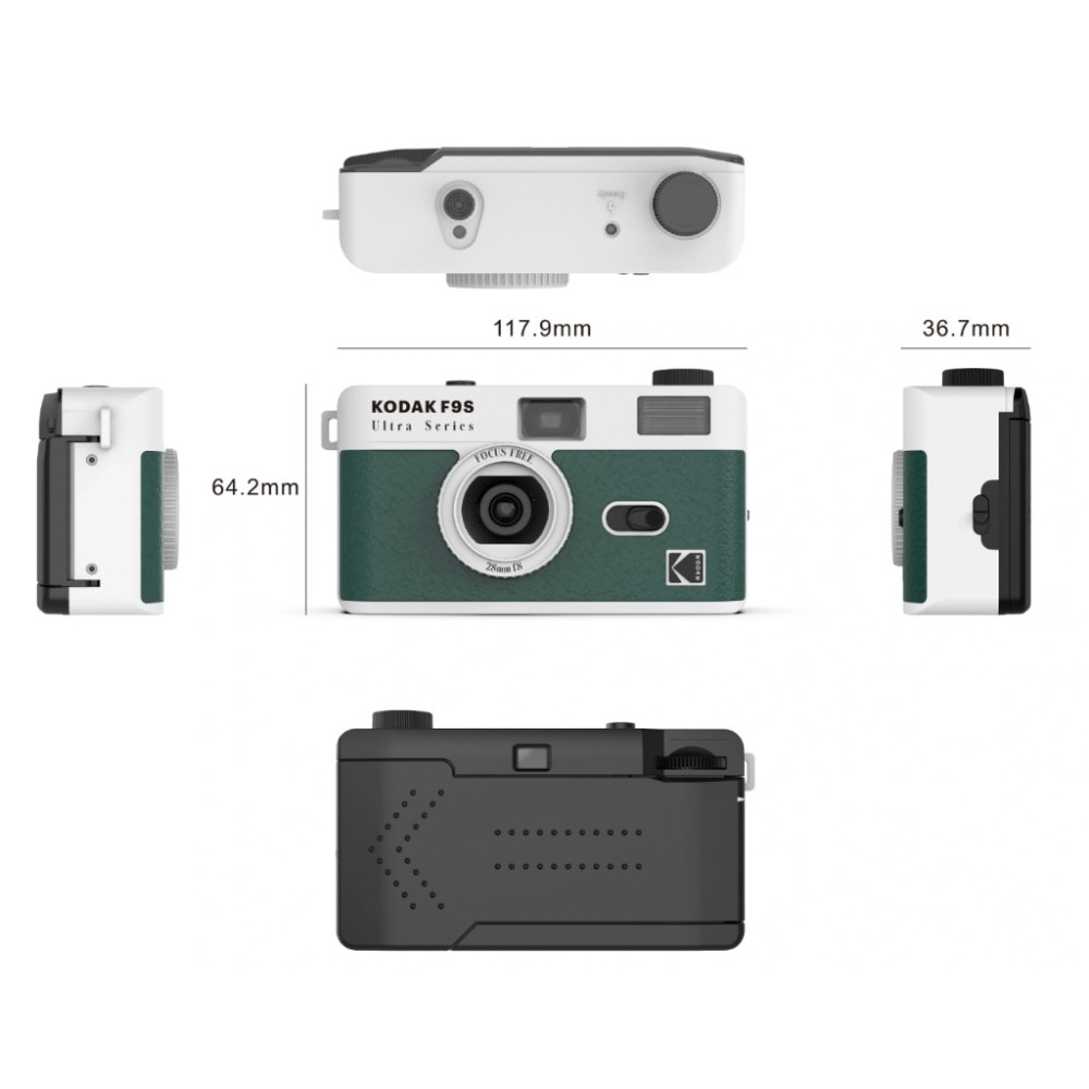 【eYe攝影】現貨 2025新款 柯達 KODAK Ultra F9s 復古 底片 135 全格相機 傻瓜相機-細節圖9