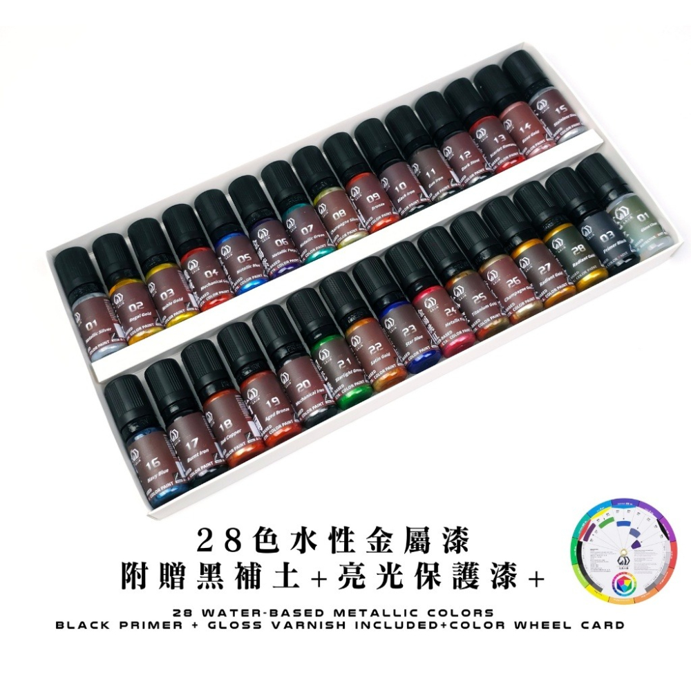 【鋼普拉】現貨 九五二漆 套組 MEC系列 ML BP CLP FLP 水性筆塗機甲色 11ML 筆塗 9527 水性漆-細節圖2