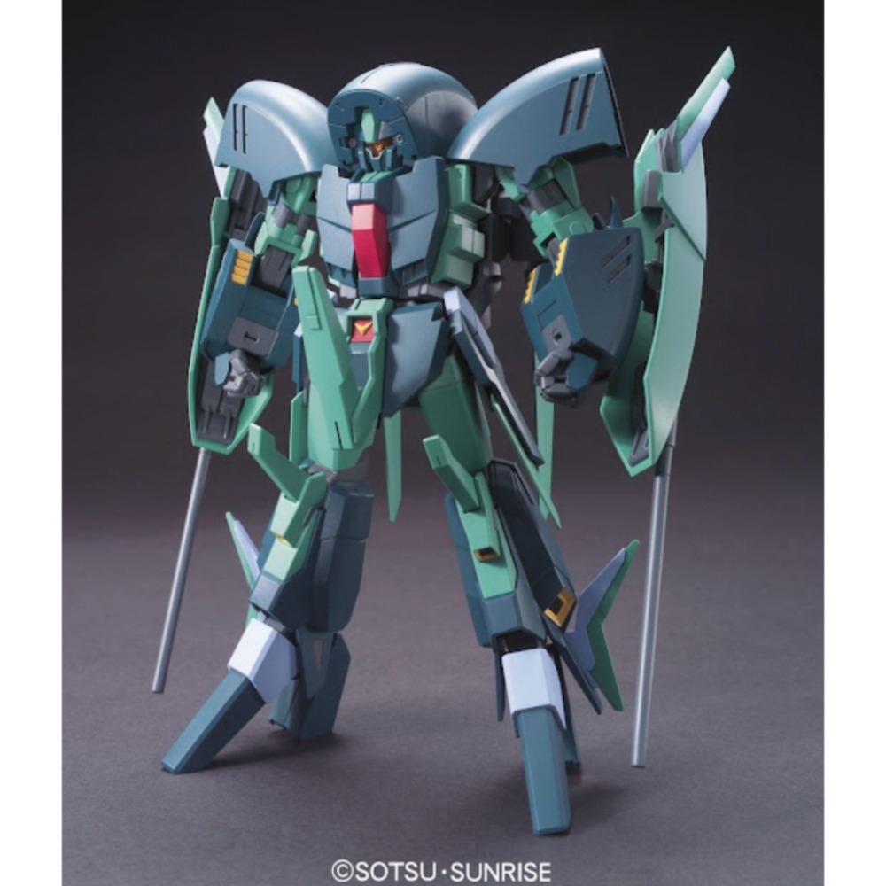 【鋼普拉】現貨 含支架 BANDAI HGUC 1/144 #141 RAS-96 Anksha 安克夏 可變形-細節圖4