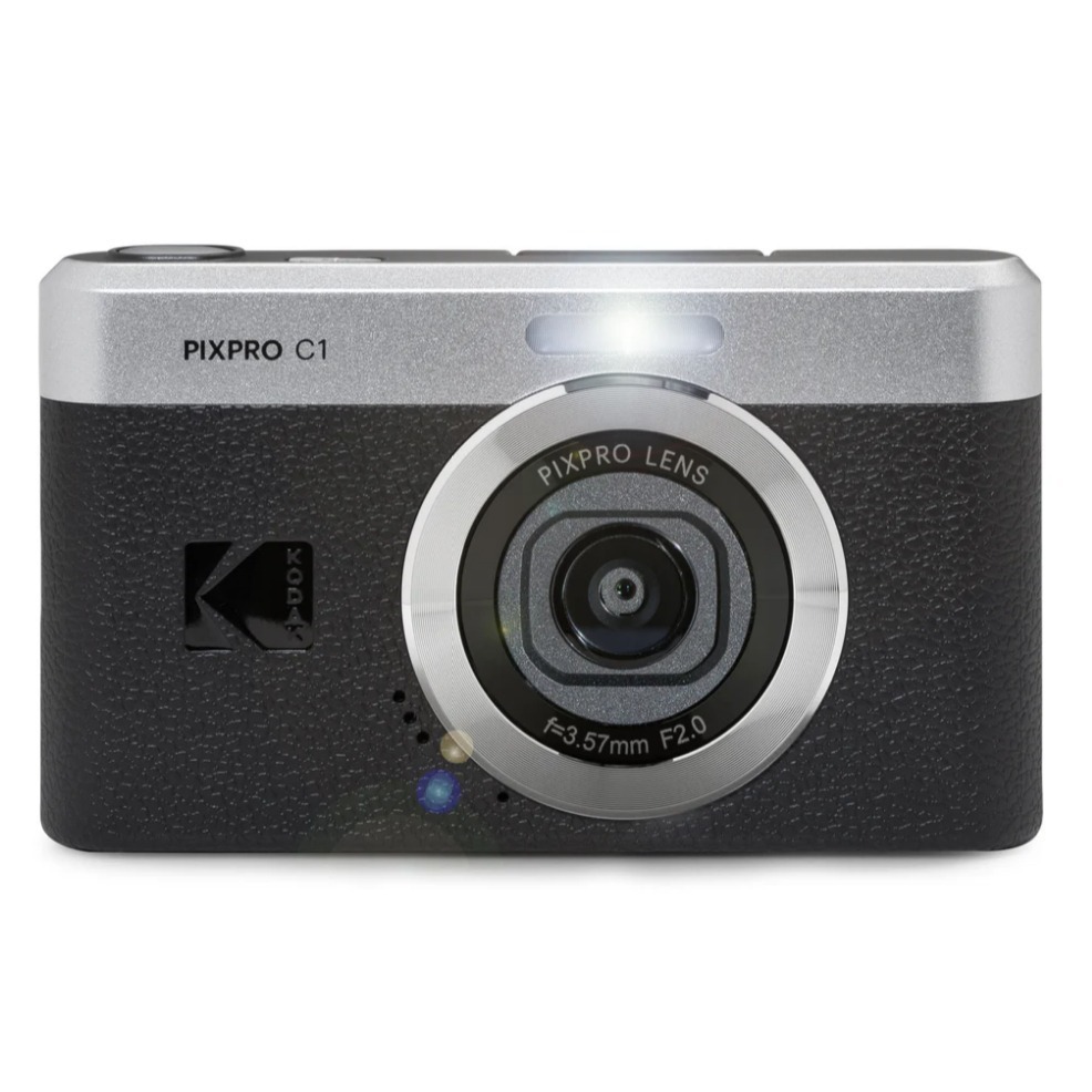 【eYe攝影】現貨 柯達 Kodak PIXPRO C1 CCD 數位相機 翻轉螢幕 內建閃光燈 超薄隨身機 文青 復古-細節圖2