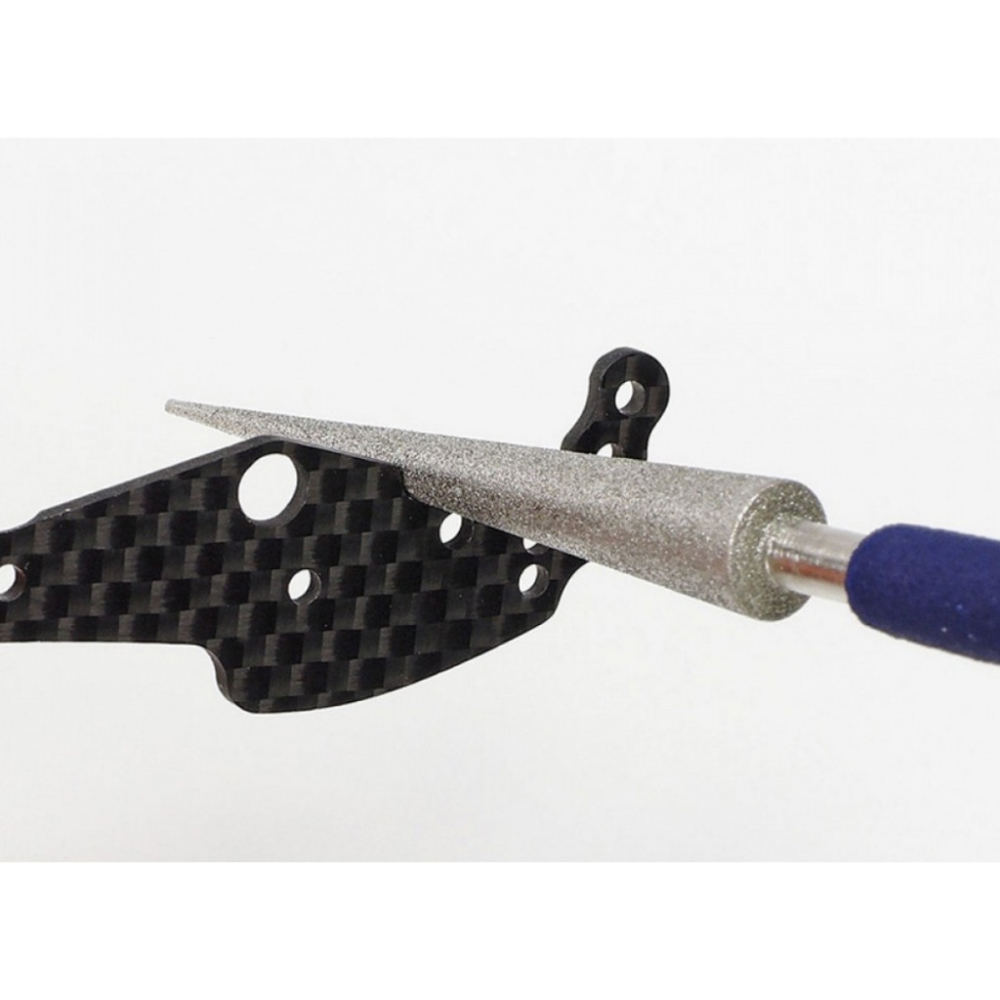 【鋼普拉】現貨 日本 田宮 74058 74106 74164 74066 74069 平面 錐形 半圓 精密銼刀-細節圖7