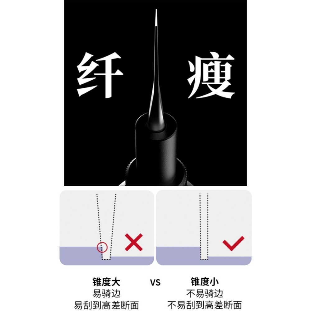【鋼普拉】僅刀柄 RAY 模型工具 Brave 推刀 刻線刀 鎢鋼刀 改造 細節加深 刻線加深 防滾設計-細節圖3