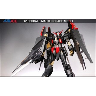 【鋼普拉】現貨 BANDAI 鋼彈AGE MG 1/100 GUNDAM DARK HOUND 黑獵犬鋼彈 可變形-細節圖4