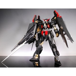 【鋼普拉】現貨 BANDAI 鋼彈AGE MG 1/100 GUNDAM DARK HOUND 黑獵犬鋼彈 可變形-細節圖7