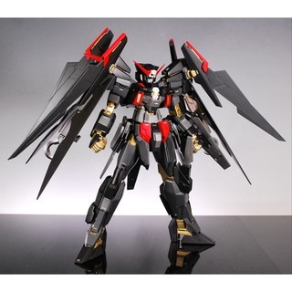 【鋼普拉】現貨 BANDAI 鋼彈AGE MG 1/100 GUNDAM DARK HOUND 黑獵犬鋼彈 可變形-細節圖8
