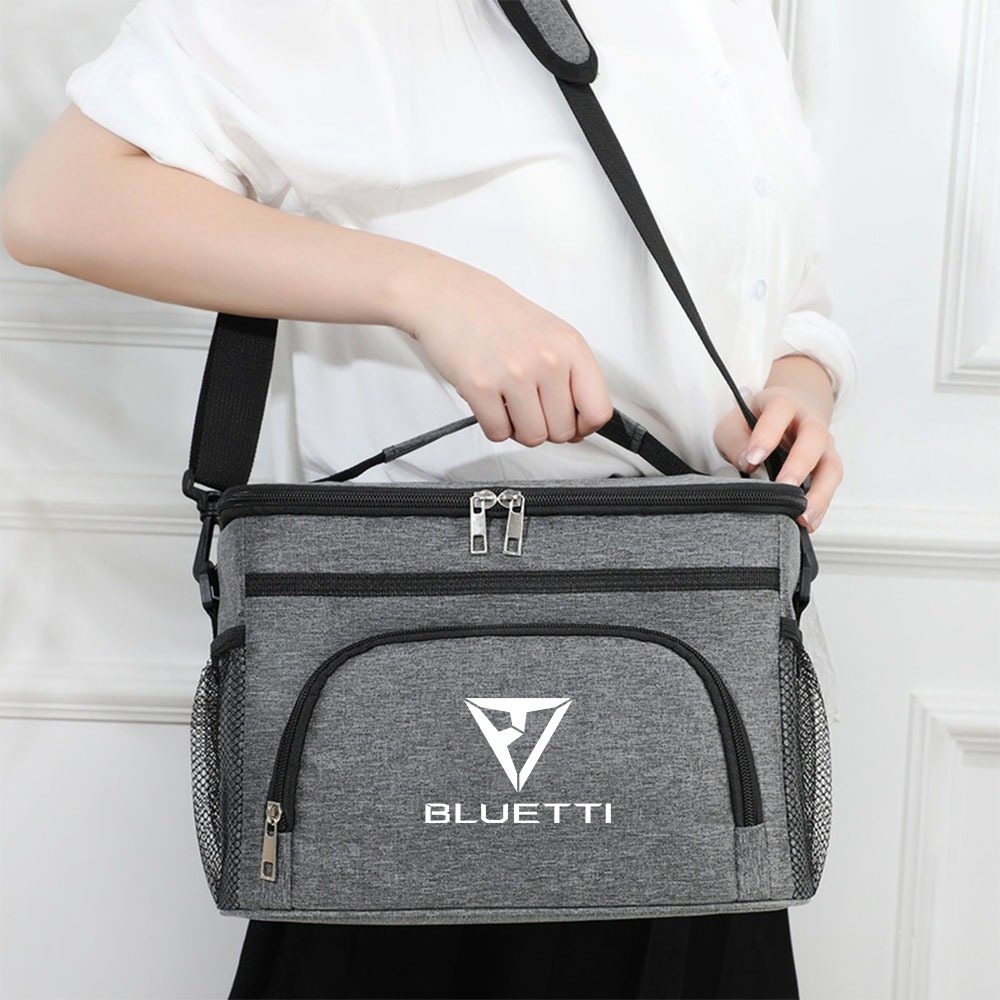 【eYe攝影】現貨 含背帶 BLUETTI 兩用收納袋 保冰 保護套 防撞防塵 AC50P EB3A EB55 AC2P-細節圖5