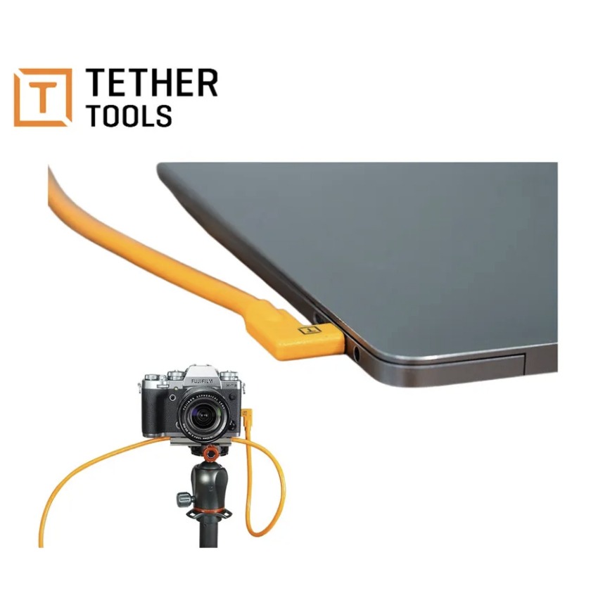 【eYe攝影】TETHER TOOLS CUC15RT USB-C 轉 USB-C 直角 高速傳輸線 4.6M 延長線-細節圖7