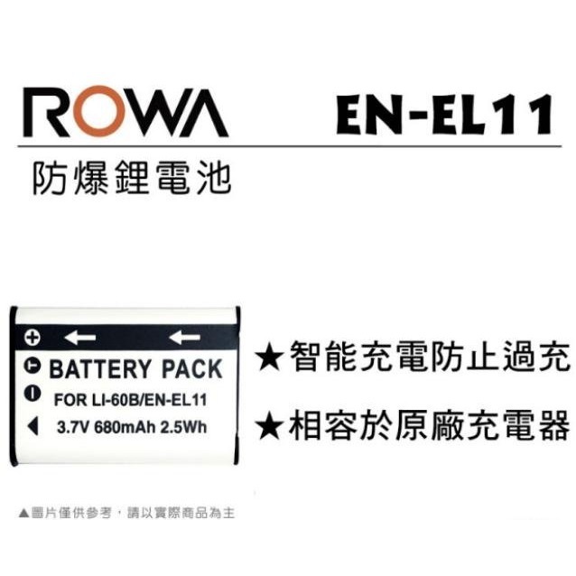 現貨 副廠 Olympus LI-60B Nikon EN-EL11 Pentax D-LI78 電池 充電器-規格圖7