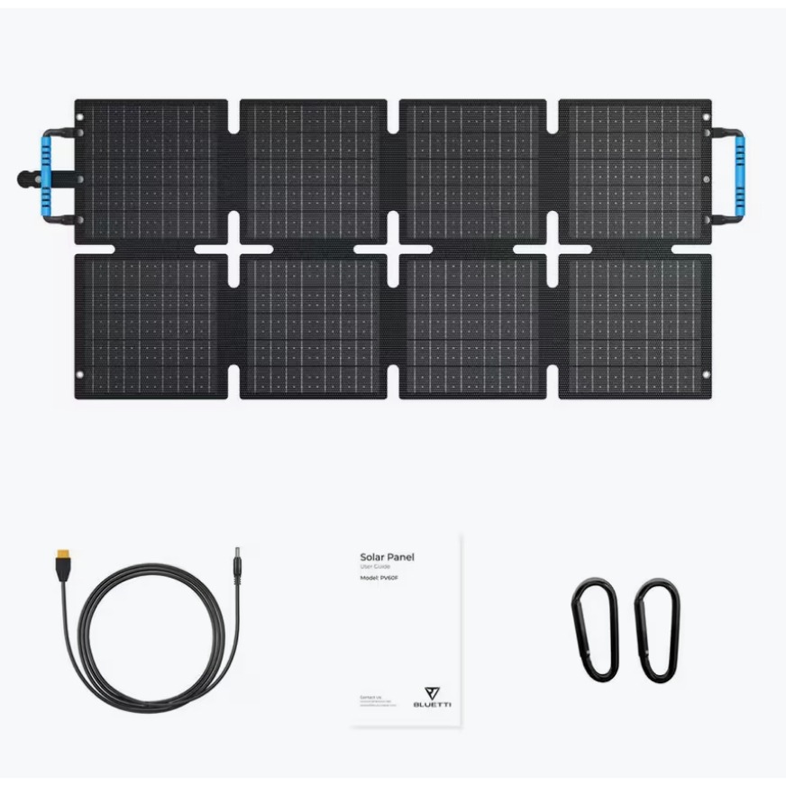 【eYe攝影】新款現貨 BLUETTI 太陽能板 太陽能充電板 PV60 60W 露營 戶外 太陽能 充電板 車宿-細節圖9