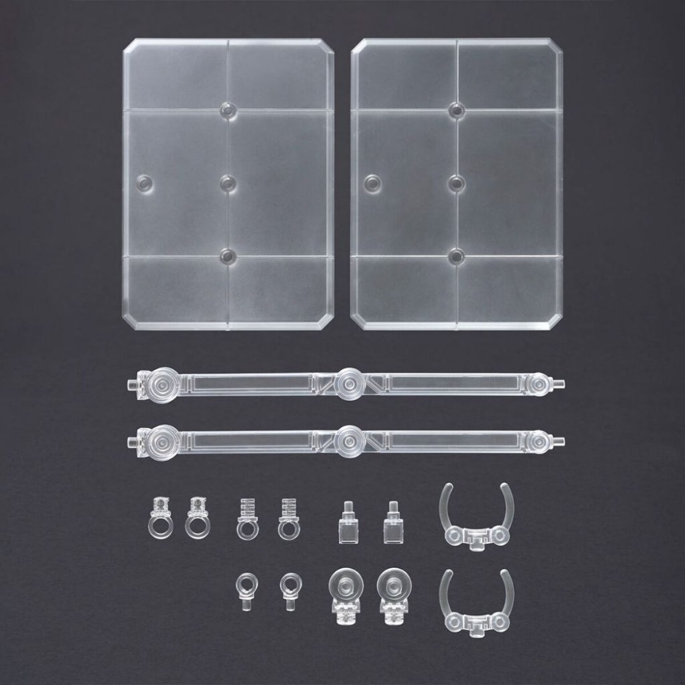 【鋼普拉】BANDAI 萬代 ACTION BASE 7 HG RG 1/144 MGSD 透明 通用支架 地台 2入-細節圖2