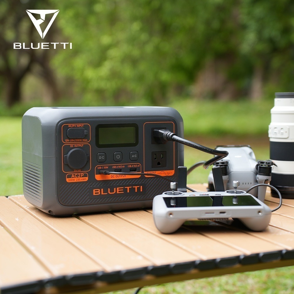 【eYe攝影】現貨 BLUETTI AC2P 300W 移動電源 太陽能板 行動電源 露營電池 野餐 車泊 戶外 儲能-細節圖6