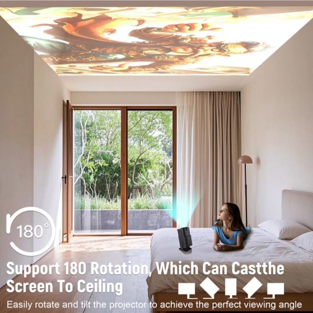 【eYe攝影】BLUETTI AC50P 戶外電源 移動電池 + VELEC HY320 多功能投影機 安卓系統 鏡射-細節圖7