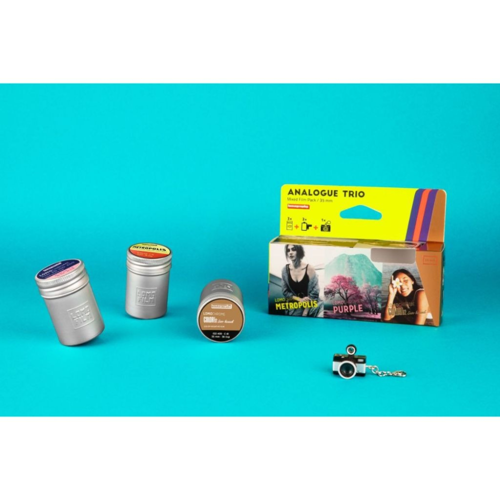 【eYe攝影】現貨 Lomography 樂魔 Analogue Trio 35mm 三重奏 復古色調 底片 135軟片-細節圖2