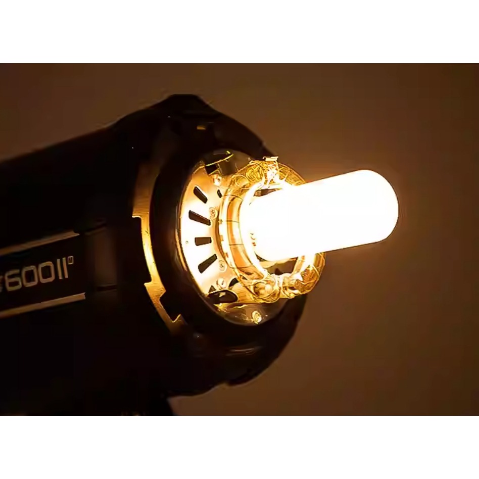 【eYe攝影】現貨 JDD 110V 150W E27 模擬燈泡 黃光 神牛 金貝 SK400 SK300 DP600-細節圖3