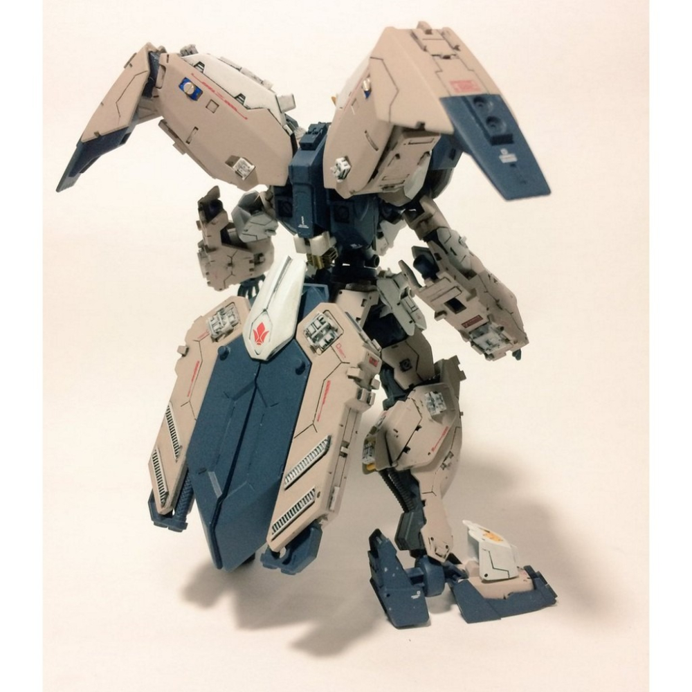 【鋼普拉】現貨 BANDAI 鐵血的孤兒 HG 1/144 #023 GUSION REBAKE 重鍛開鋒型智魔鋼彈-細節圖7