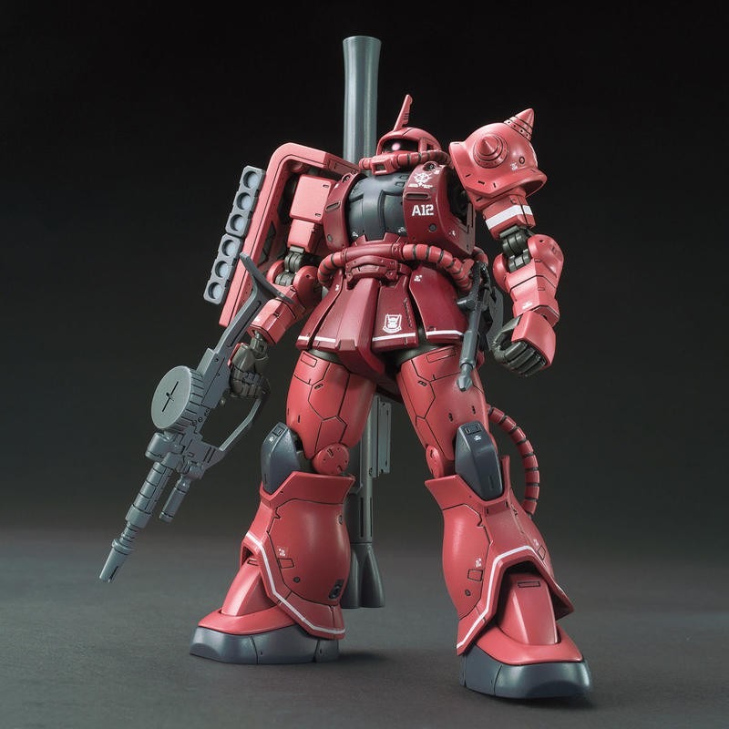 【鋼普拉】現貨 BANDAI THE ORIGIN HG 1/144 #024 ZAKU II 紅薩克 赤色彗星 夏亞-細節圖5