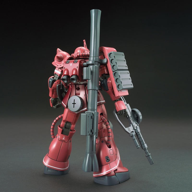 【鋼普拉】現貨 BANDAI THE ORIGIN HG 1/144 #024 ZAKU II 紅薩克 赤色彗星 夏亞-細節圖6