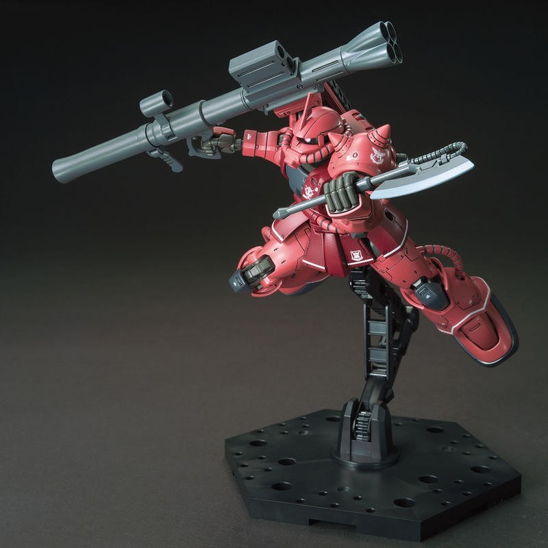 【鋼普拉】現貨 BANDAI THE ORIGIN HG 1/144 #024 ZAKU II 紅薩克 赤色彗星 夏亞-細節圖9