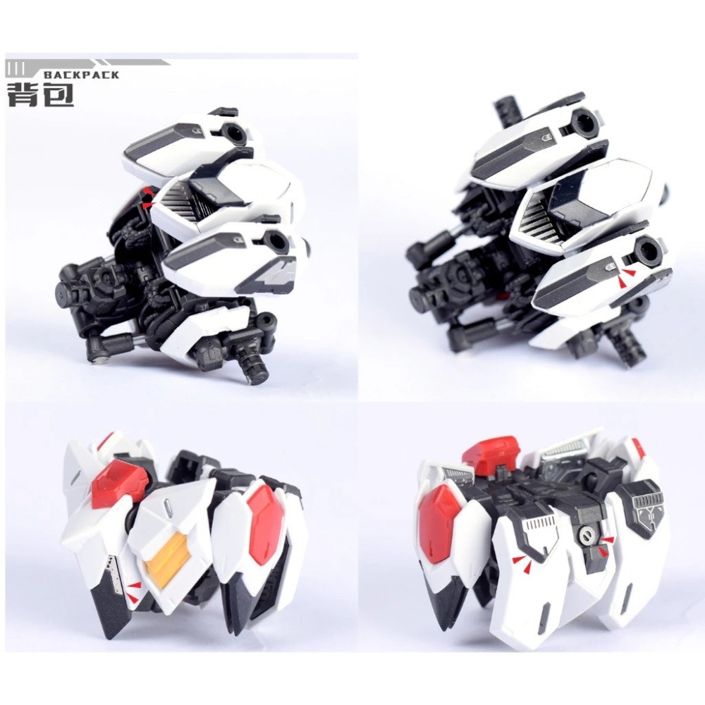 【鋼普拉】現貨 NewC 新月 改裝套件 鐵血的孤兒 萬代 MGSD 獵魔鋼彈 巴巴托斯 專用 蝕刻片 背膠 含金屬立牌-細節圖4