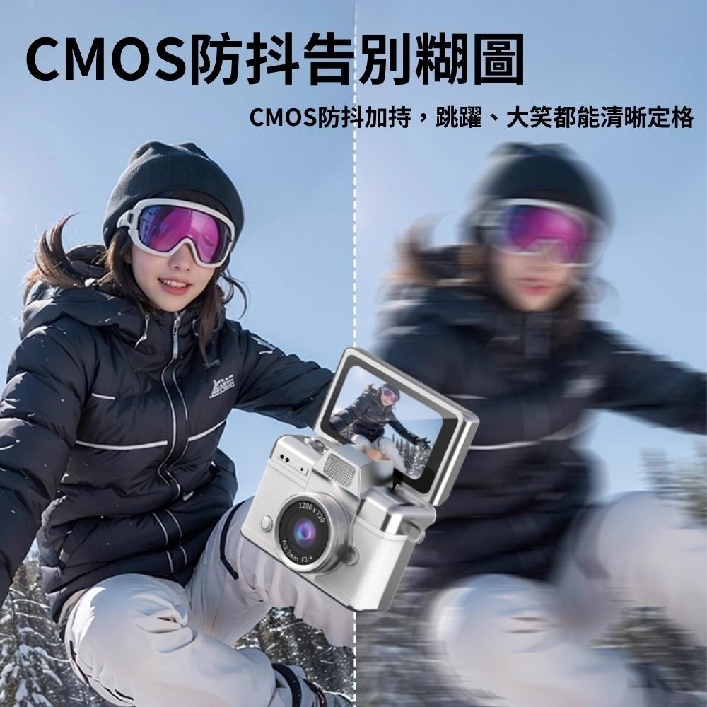 【eYe攝影】拍立得 耶誕節 交換禮物 生日禮物 翻轉自拍 mini 吊飾 迷你相機 CCD 翻轉螢幕 mini相機-細節圖5