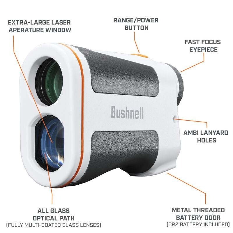 【eYe攝影】現貨 美國 Bushnell 博士能 DG850SBL 雷射測距儀 6x25 望遠鏡 高爾夫球 生存遊戲-細節圖3