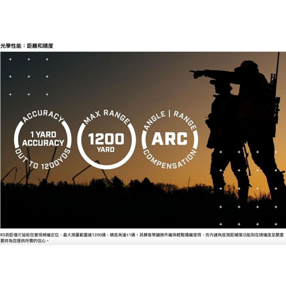 【eYe攝影】現貨 美國 Bushnell 博士能 R3 1200 雷射測距儀 6x25 望遠鏡 高爾夫球 生存遊戲-細節圖3
