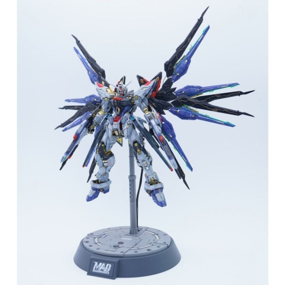 【鋼普拉】現貨 MADWORKS T8 地台 展示架 通用支架 HG MG FM 1/100 風靈 MGEX 攻擊自由-細節圖9