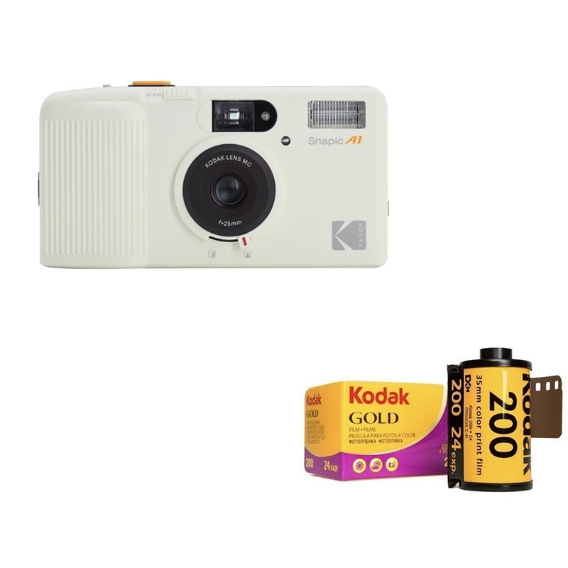 【eYe攝影】現貨 含發票+電池 柯達 KODAK Snapic A1 35mm 底片相機 全自動相機 可重複使用 軟片-規格圖9